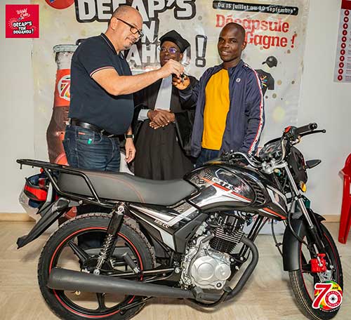 Un premier gagnant pour le jeu 