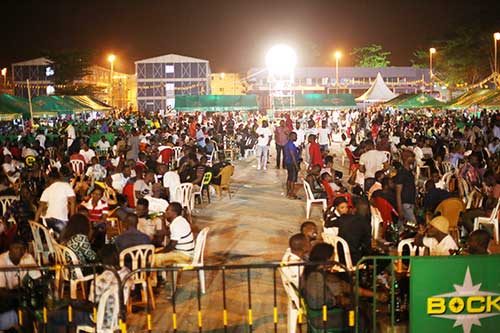 C’était le SHOW avec la bière BOCK au Femua 12