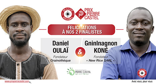 OULAÏ & KONE, LES 2 FINALISTES DU PRIX PIERRE CASTEL DE SOLIBRA