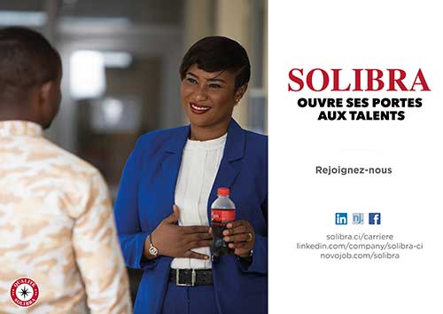 SOLIBRA CI ouvre ses portes aux talents, désormais postulez à toutes nos offres d’emploi en ligne