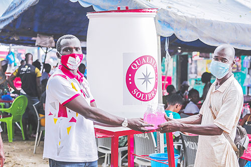 SOLIBRA repart en campagne de sensibilisation pour stopper la propagation du Coronavirus.