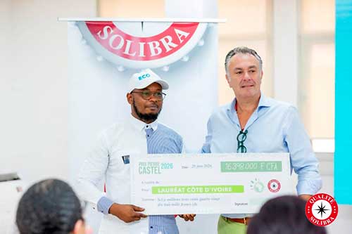 Inza Bakayoko remporte la 9? édition du Prix Pierre Castel Côte d’Ivoire