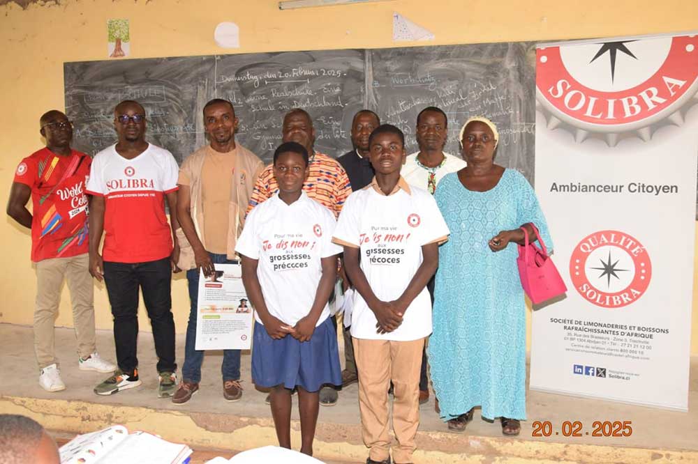 Caravane Zéro Grossesse : SOLIBRA s’engage pour l’avenir des jeunes filles