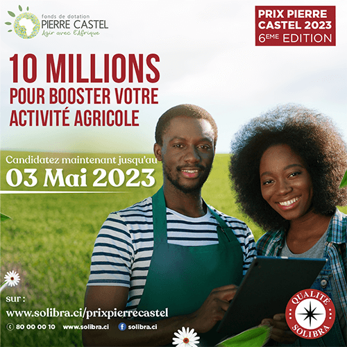 La 6e édition du Prix Pierre Castel de SOLIBRA est ouverte, ce 03 avril 2023 