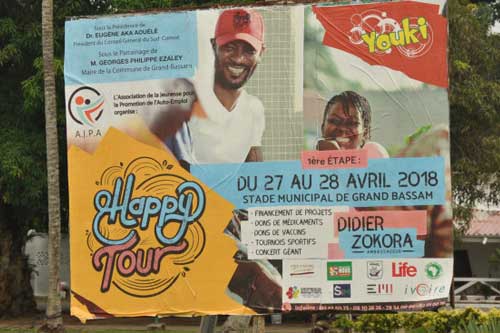 YOUKI sponsor du HAPPY  TOUR