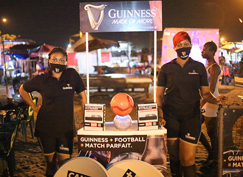 Vos instants foot sont meilleurs avec Guinness !