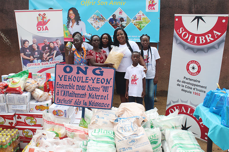 SOLIBRA ET OSA SOULAGENT DES ELEVES D’ABOBO-AKEIKOI