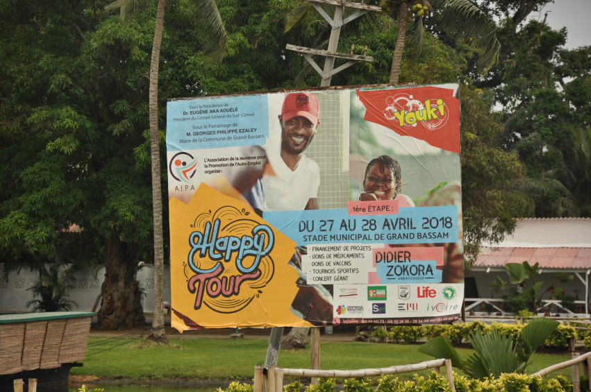  YOUKI sponsor du HAPPY TOUR