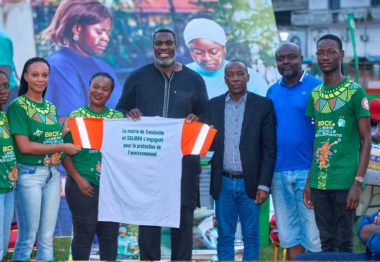 SOLIBRA et la commune de Treichville collaborent pour le projet CAN CAMPAGNE SALUBRITÉ