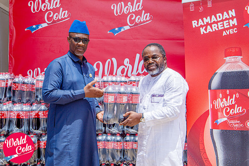 6000 bouteilles de World-Cola 150cl offertes à la communauté musulmane de Côte d’ivoire à travers le COSIM