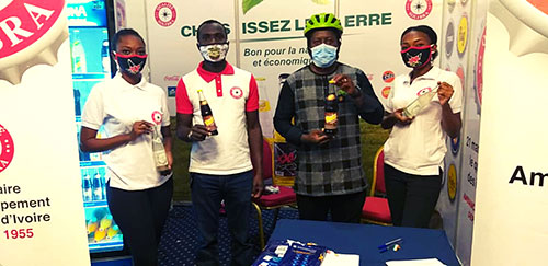 SOLIBRA CONSEILLE LE VERRE CONSIGNÉ A LA FOIRE SUR LA GESTION ET LERECYCLAGE DES DÉCHETS