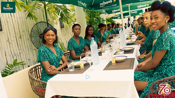 Mise au vert des Miss avec Beaufort Lager