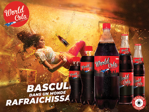 WORLD COLA, bascule dans un monde rafraichissant