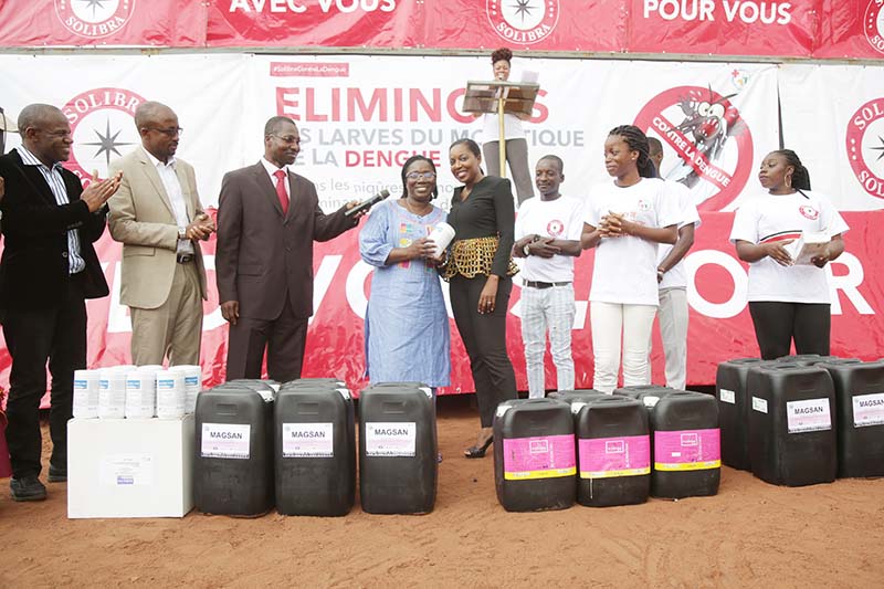 Le Ministère de la Santé et SOLIBRA lancent une vaste campagne de lutte contre la Dengue aux 2 Plateaux