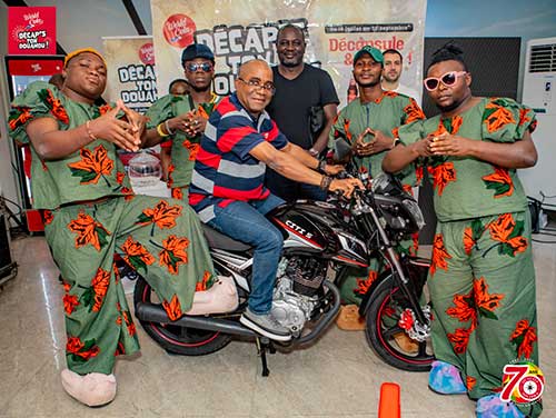 DECAP’S TON DOUAHOU : deux heureux gagnants repartent en moto 