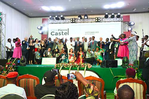Cérémonie de remise Prix pierre castel 2023