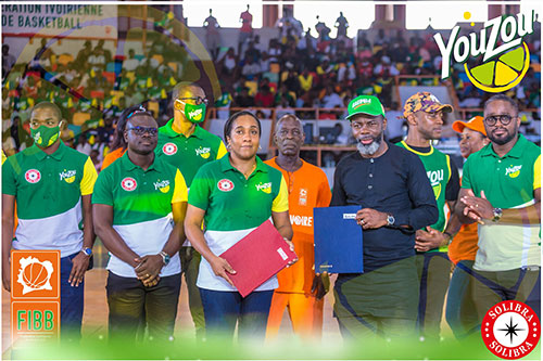 LA NOUVELLE BOISSON DE SOLIBRA, YOUZOU SPONSOR DU BASKET-BALL IVOIRIEN