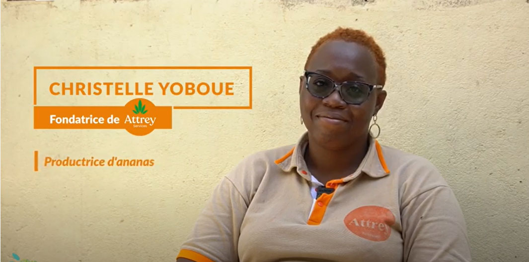 #Parcours_Agripreneurs avec @Christelle Yoboué , fondatrice et gérante de Attrey services