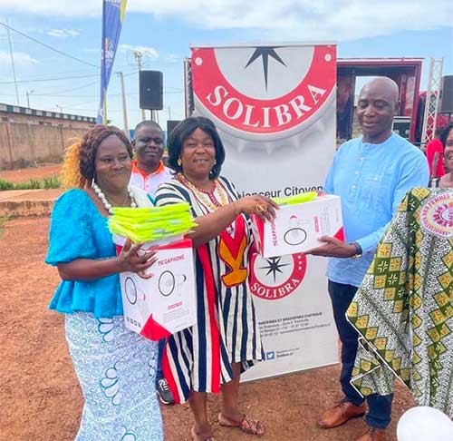 Avec le soutien de SOLIBRA, l’AFESB renforce son engagement communautaire à Bouaflé