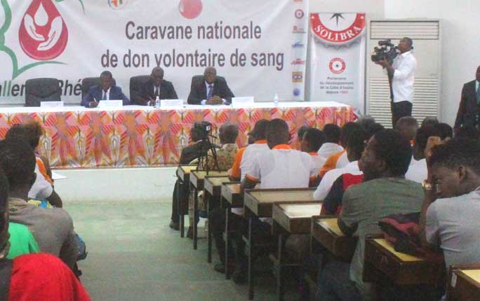 LA CARAVANE DE DON DE SANG AVEC SOLIBRA LANCÉE