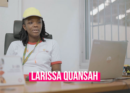 LES FEMMES DE SOLIBRA A L'HONNEUR TOUT LE MOIS DE MARS / Découvrez MADAME LARISSA QUANSAH/ DIRECTRICE D'USINE VIN, TREICHVILLE