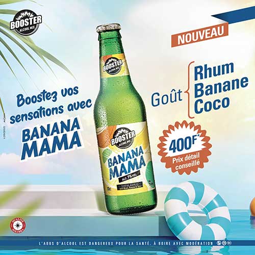 La SOLIBRA lance sa nouvelle marque BOOSTER BANANA MAMA.