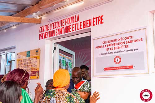 SOLIBRA réhabilite un Centre d’Écoute pour soutenir les populations vulnérables à Yopougon Gesco