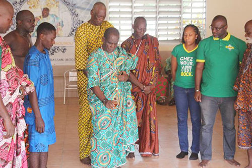 SOLIBRA avec la BOCK au cœur de la fête de génération de Moossou