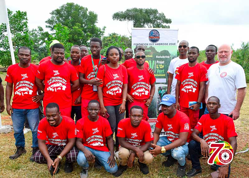 Les équipes de SOLIBRA engagées pour un avenir plus vert à Bouaflé