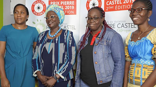 LES LAURÉATS DU PRIX PIERRE CASTEL COACHÉS PAR MADAME DAO GABALA. 