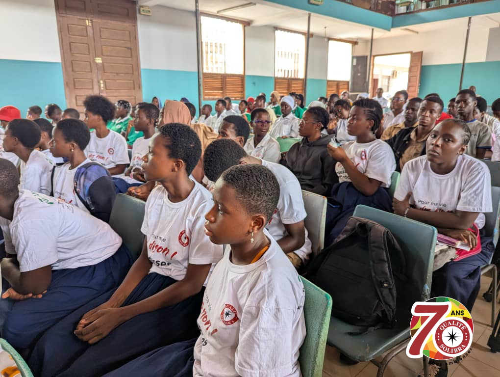 SOLIBRA engagée avec la campagne Zéro Grossesse en milieu scolaire à Man