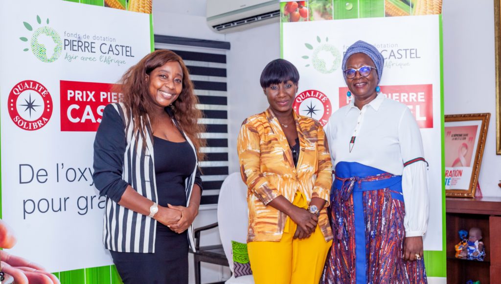 PRIX PIERRE CASTEL DE SOLIBRA: Début du mentorat pour Mlle Christelle Essim EGUE avec Mme DAO GABALA