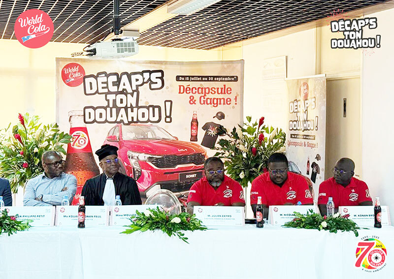 Cérémonie de lancement du jeu promo dénommé 