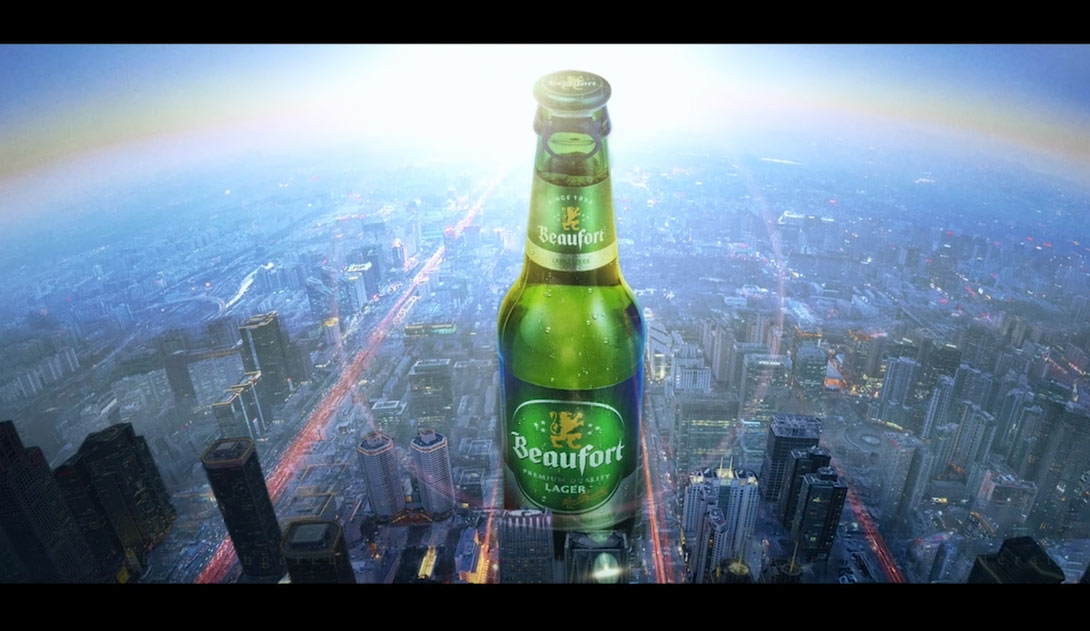 Nouvelle étiquette, même goût unique: savourez votre Beaufort avec fierté et accédez à tout le prestige que vous offre la bière premium internationale africaine.