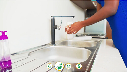 Respectons les gestes barrières, pour éviter la propagation du Corona virus.