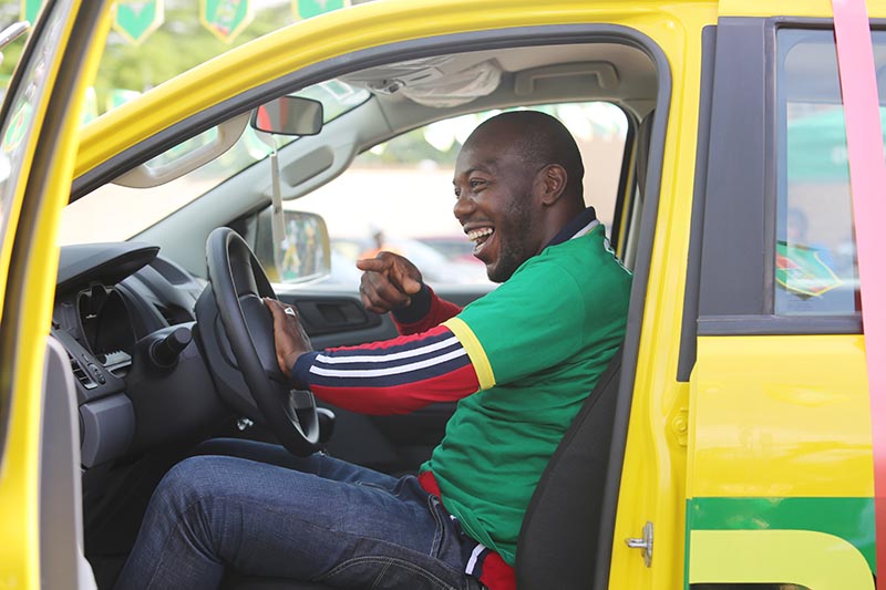 Le premier à Gagner la Voiture