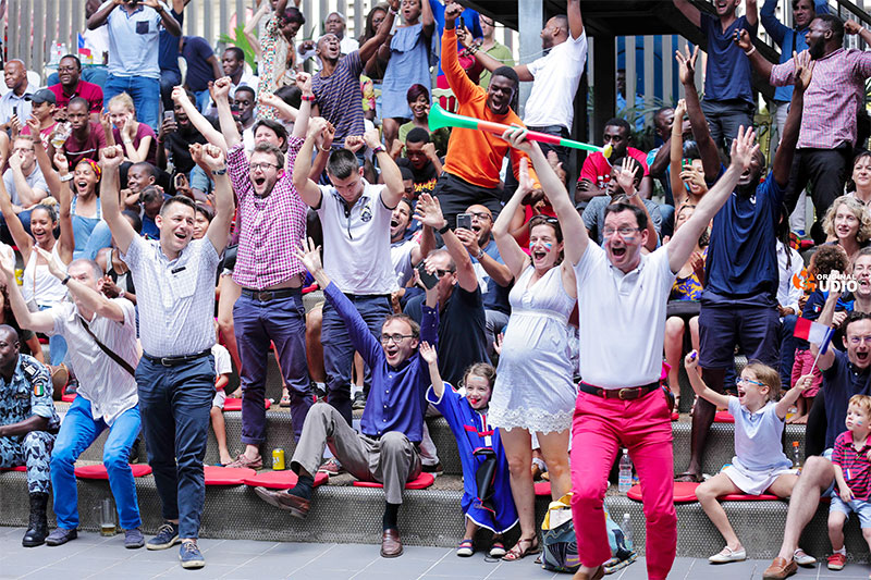 Finale de la Coupe du Monde à l'Institut Français