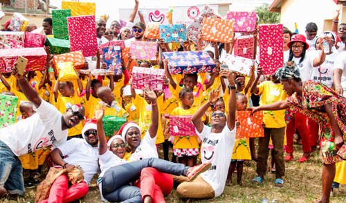 SOLIBRA donne le sourire aux enfants de Bingerville avec la caravane du bonheur