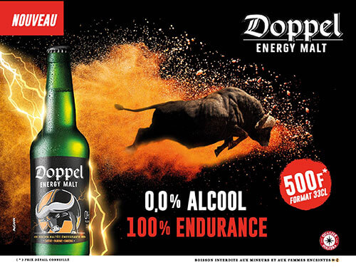 DOPPEL ENERGY MALT / Votre concentré d'énergie, pour une ENDURANCE continue.
