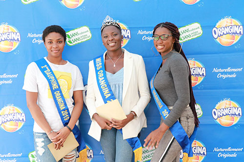 LES MISS ORANGINA REÇOIVENT LEUR RECOMPENSE