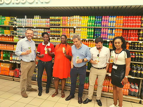 VISITE DE L'EQUIPE DE SUMOL-COMPAL A ABIDJAN
