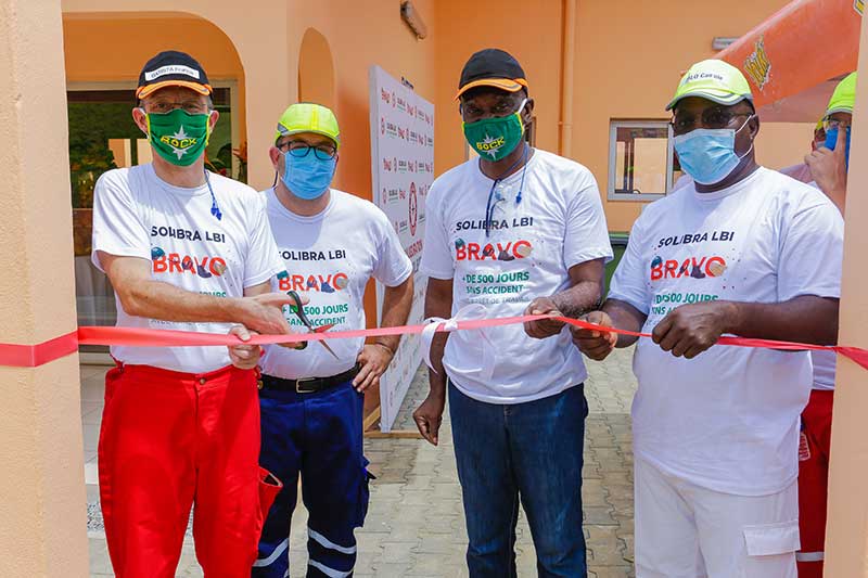 SOLIBRA LBI INAUGURE SON BLOC SOCIAL ET CELEBRE 500 JOURS SANS ACCIDENT 
