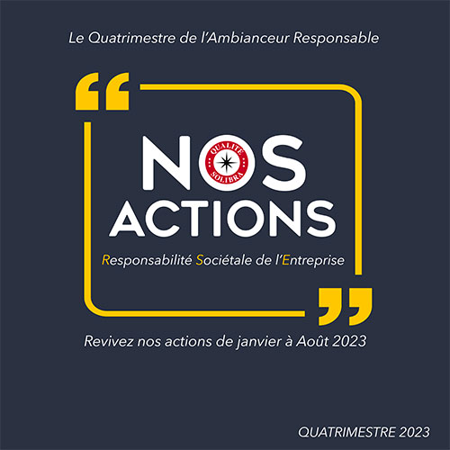 Le Quadrimestre de l’Ambianceur Responsable