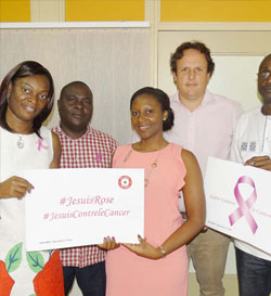 OCTOBRE ROSE 2016 / Le personnel de Solibra contre le Cancer du sein