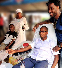 Drépanocytose / En partenariat avec la fondation LYA, les employés de la Solibra font don de leur sang