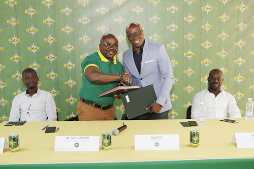 BOCK la bière nationale sponsor du FEMUA