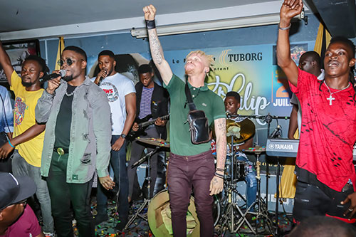  SOIREE TUBORG AU PAM’S AVEC BEBI PHILIP