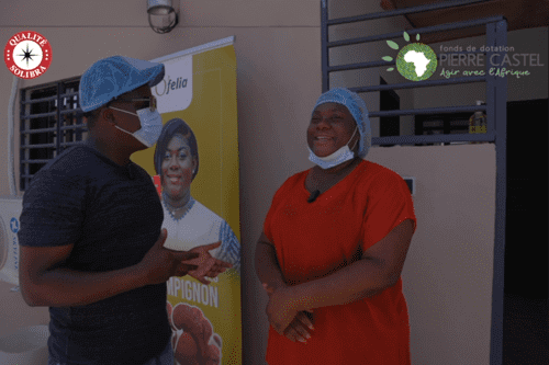 Finaliste du Prix Pierre Castel 2024 : Ophelia Koffi et son Choukouya de Champignons