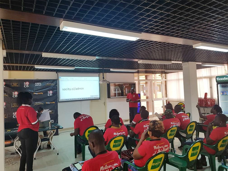 FORMATION DES POINTS DE VENTES (PDV) SUR L’APPLICATION SOCITY