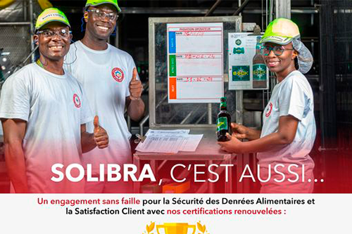 Solibra réaffirme son engagement avec le renouvellement de ses certifications